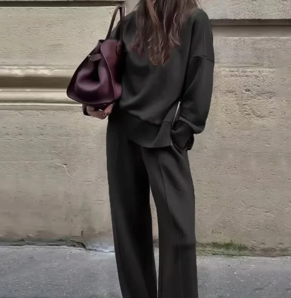 Matching oversized sweatshirt set