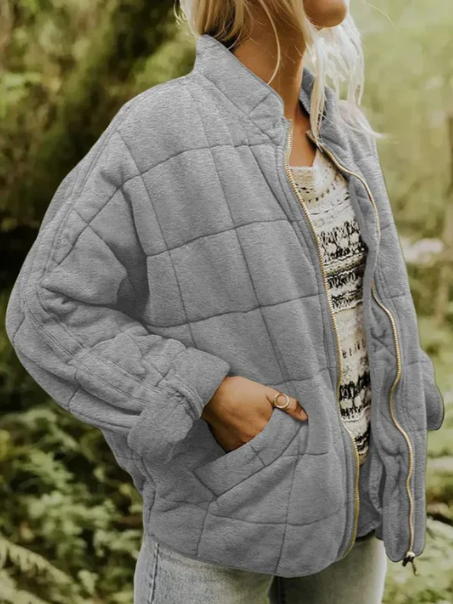 OVERSIZED QUILTED JACKET