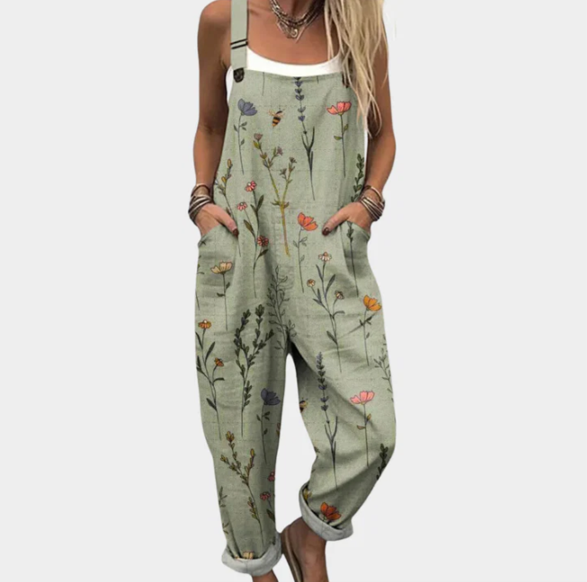 Floral jumpsuit