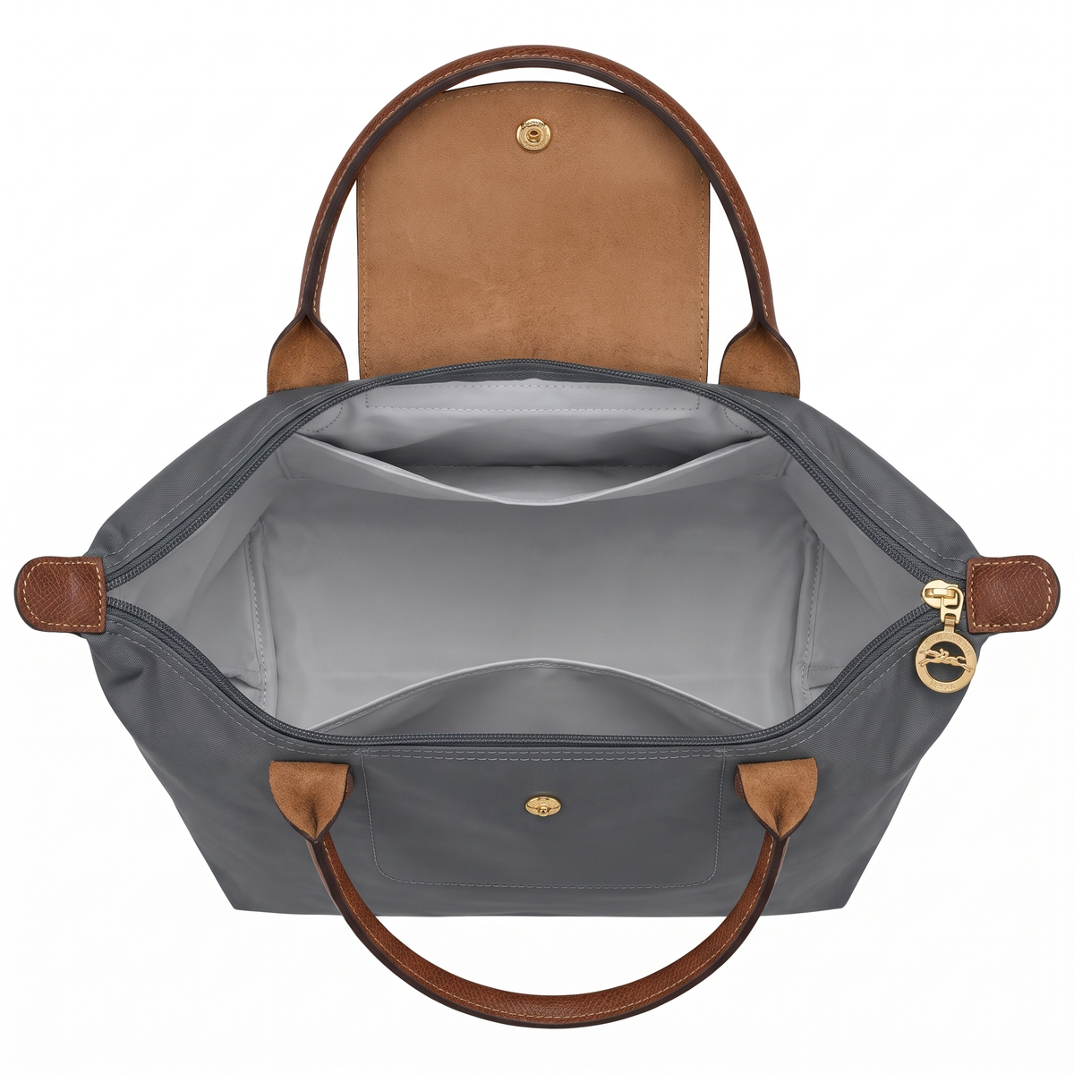 MEDIUM LONGCHAMP TOTE BAG | IRON