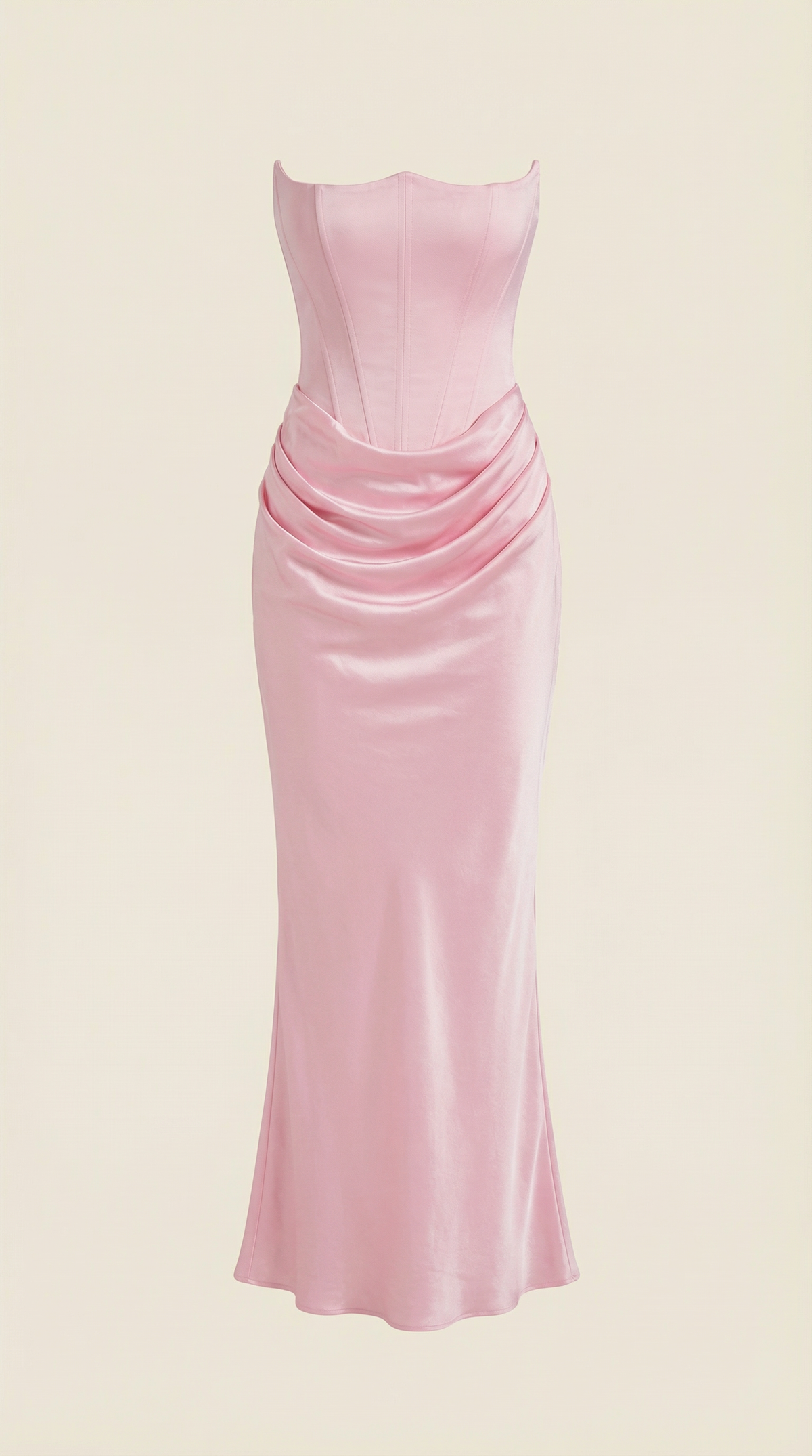 Corset-Style Maxi Dress