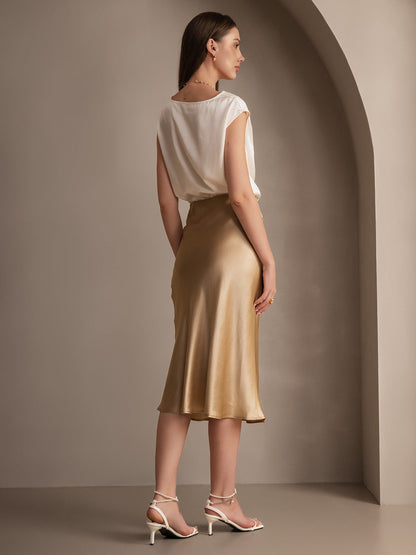 CLASSIC AND ELEGANT SILK SKIRT