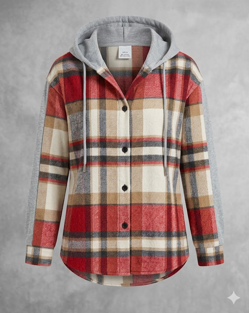 PLAID JACKET