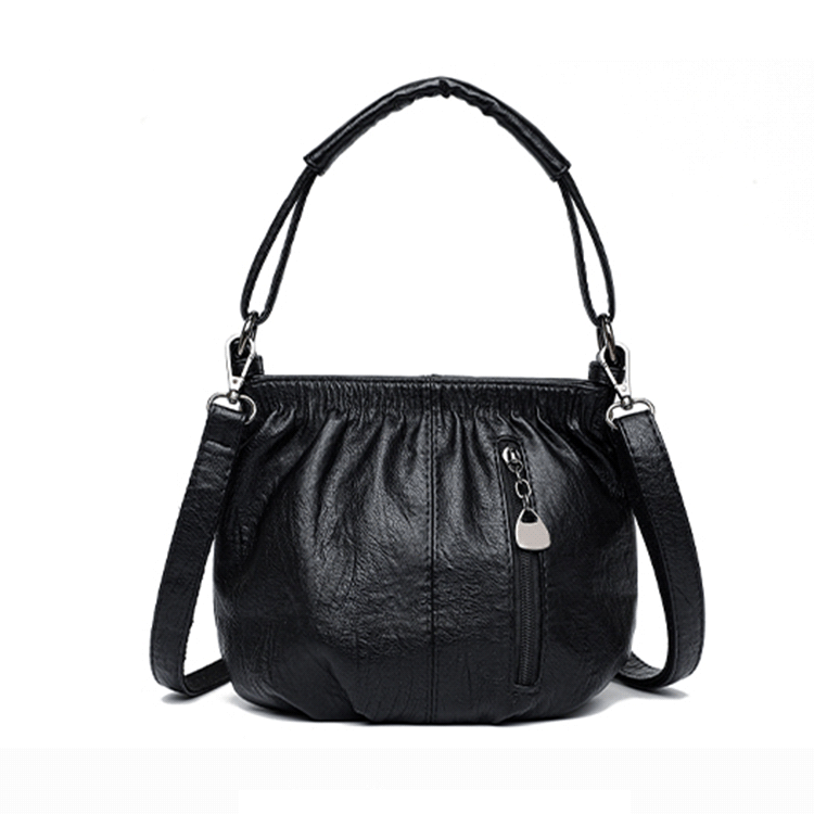 Ruched handbag