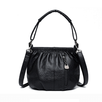 Ruched handbag