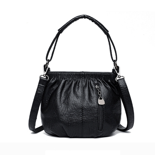 Ruched handbag