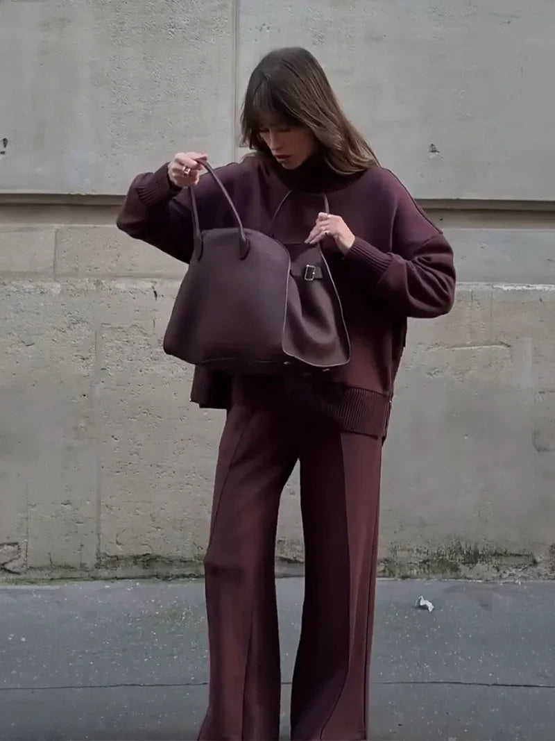 Matching oversized sweatshirt set