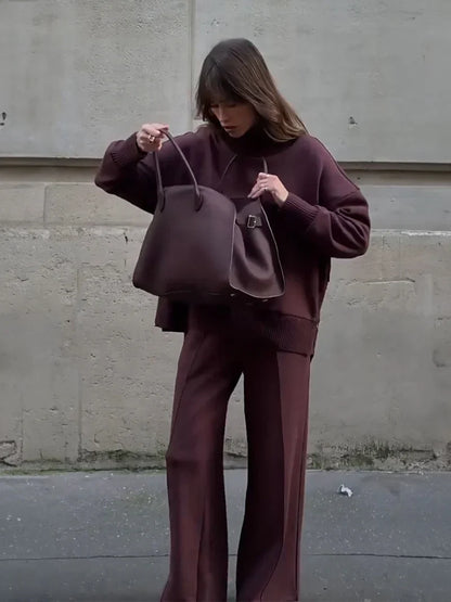 Matching oversized sweatshirt set