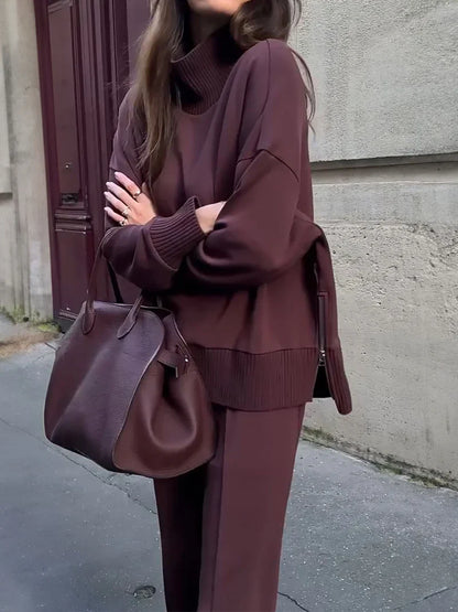 Matching oversized sweatshirt set