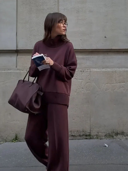 Matching oversized sweatshirt set