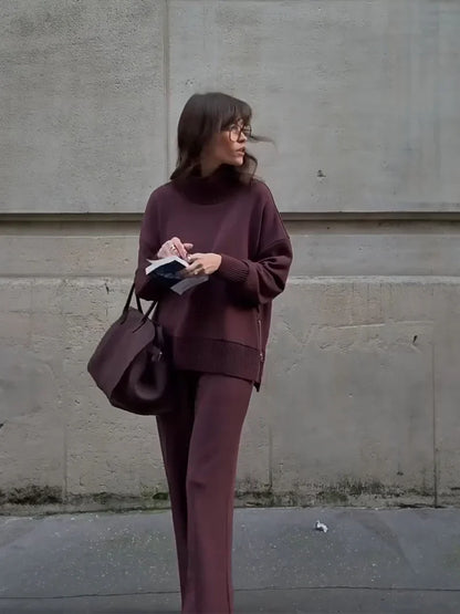 Matching oversized sweatshirt set
