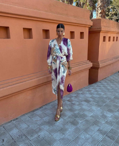 Valeria™ | V-Neck Dress
