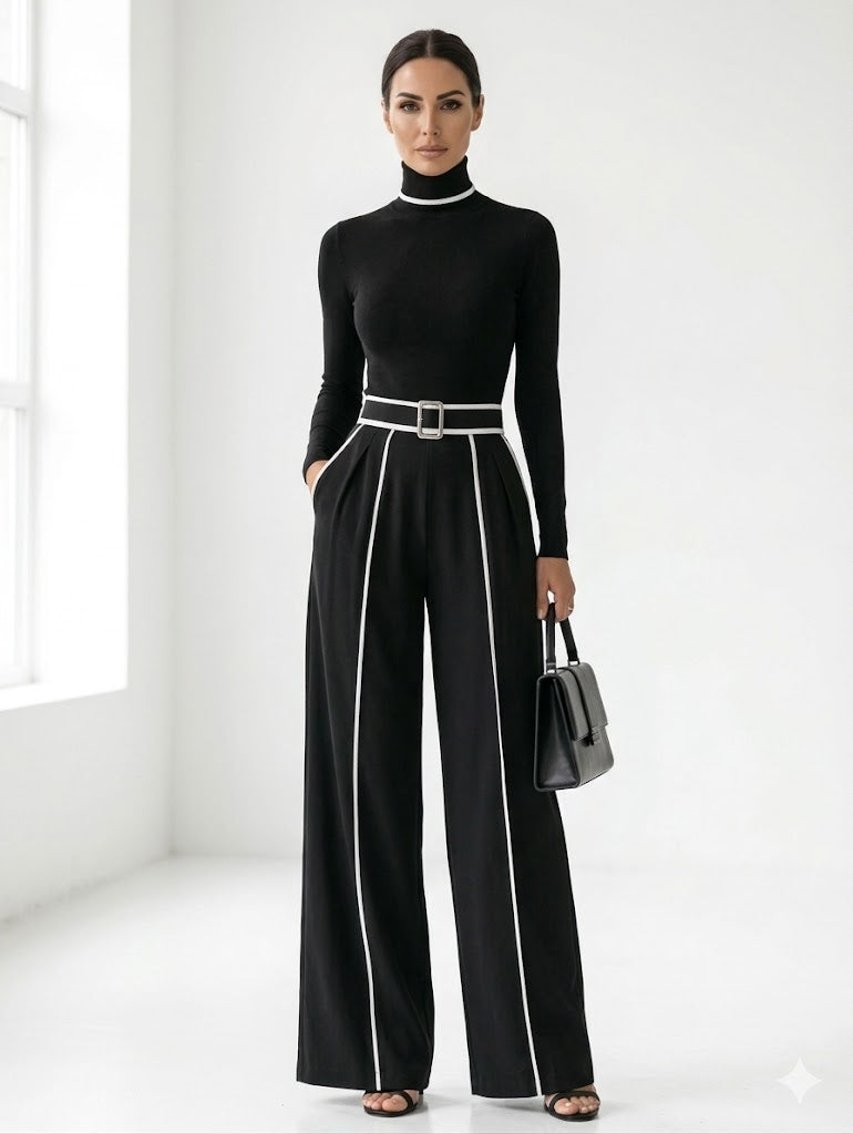 Adriana™ | Premium Jumpsuit with Defined Silhouette and High-Quality Finishes