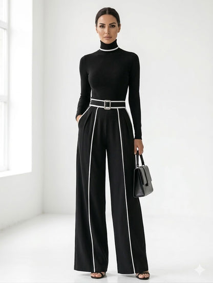 Adriana™ | Premium Jumpsuit with Defined Silhouette and High-Quality Finishes