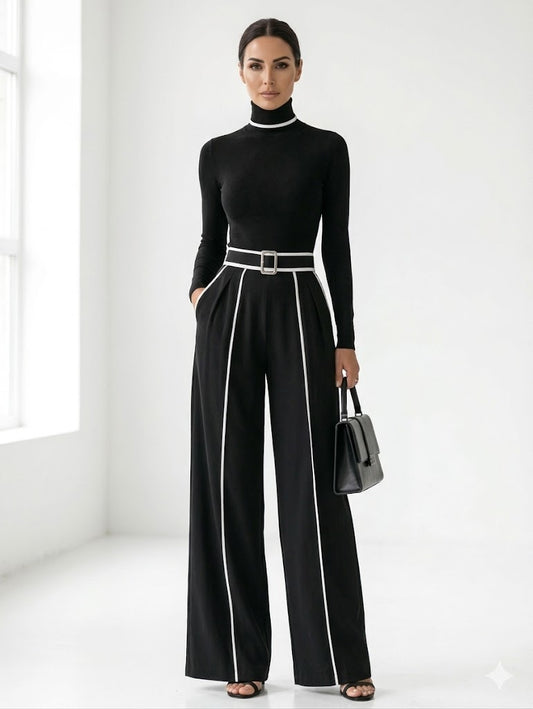 Adriana™ | Premium Jumpsuit with Defined Silhouette and High-Quality Finishes