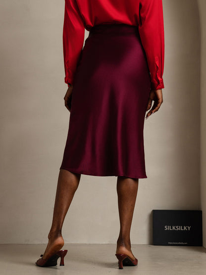 CLASSIC AND ELEGANT SILK SKIRT