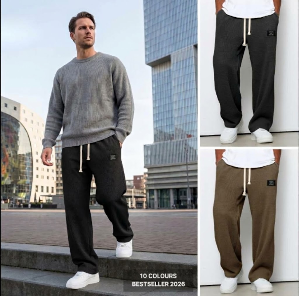 Men’s Trousers with a Relaxed Fit
