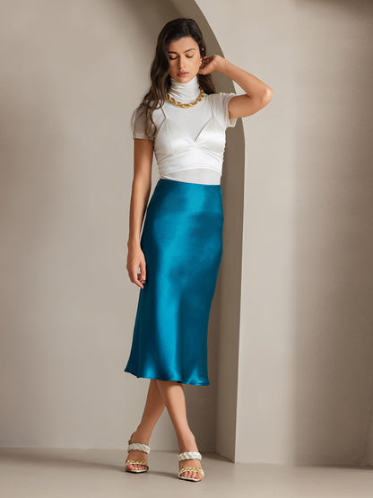 CLASSIC AND ELEGANT SILK SKIRT