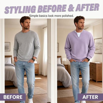 Archie | Double-Layered Waffle Jumper