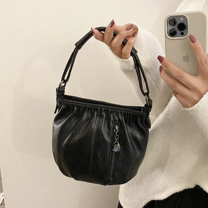 Ruched handbag