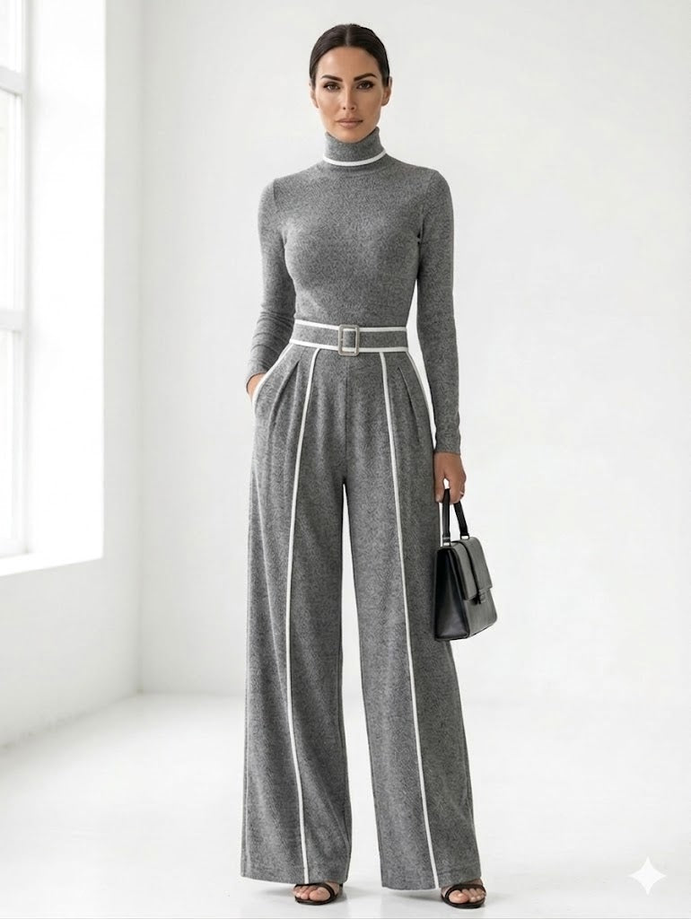 Adriana™ | Premium Jumpsuit with Defined Silhouette and High-Quality Finishes
