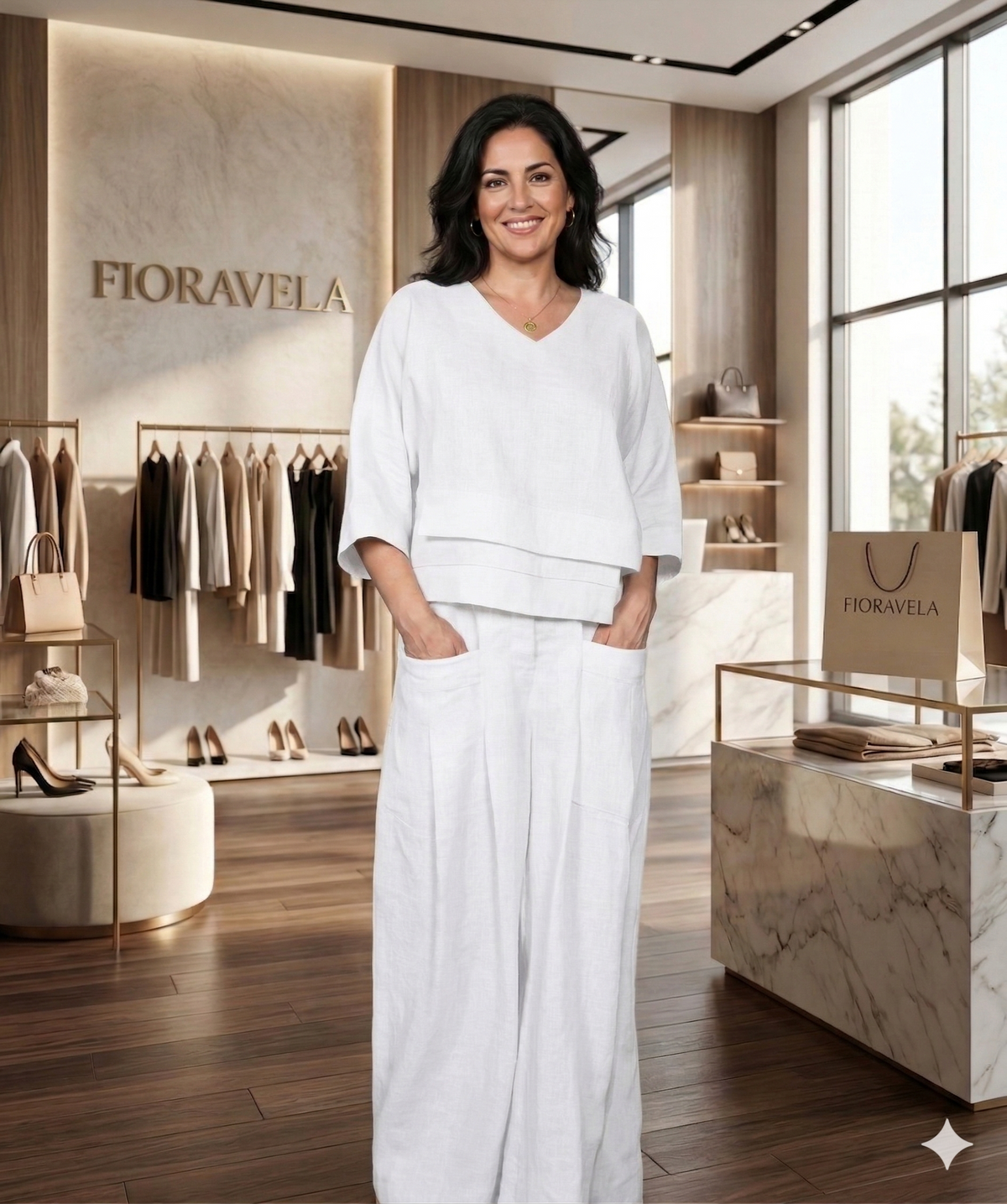 Elegant Casual Set | Fluid, Comfortable, and Timeless Design