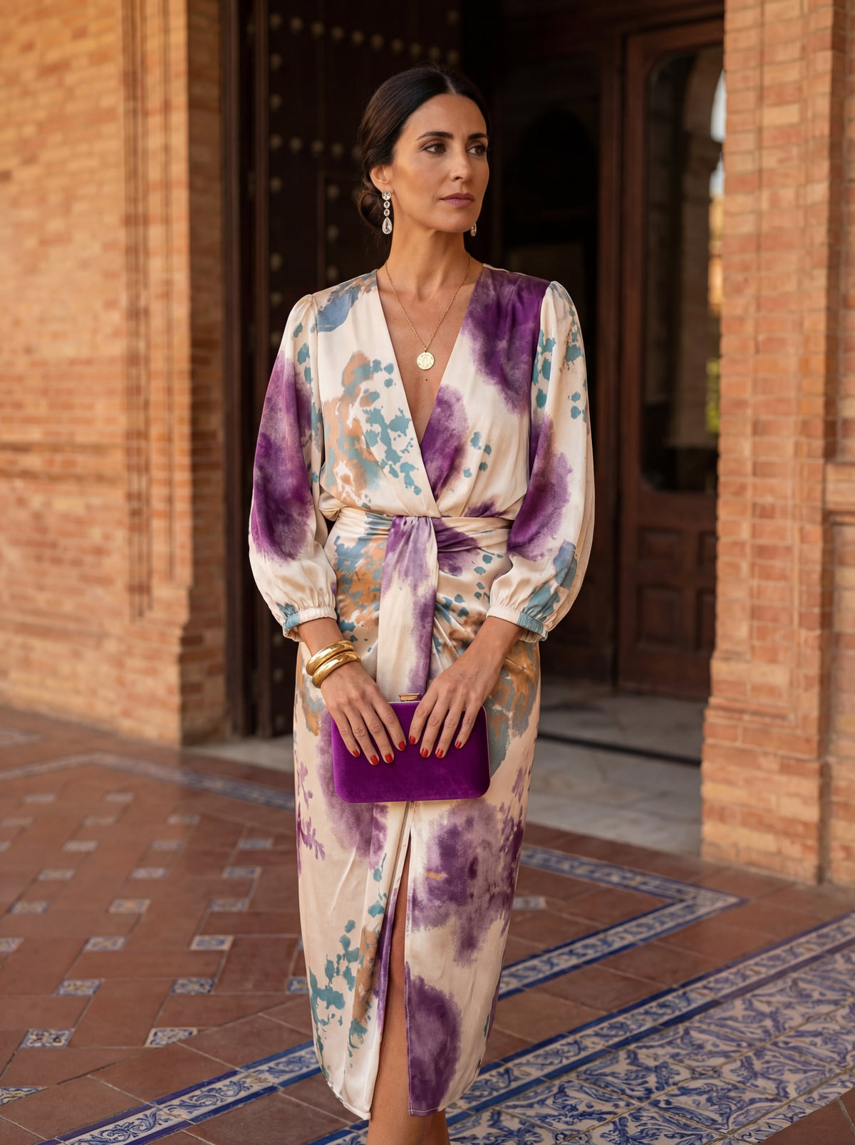Valeria™ | V-Neck Dress