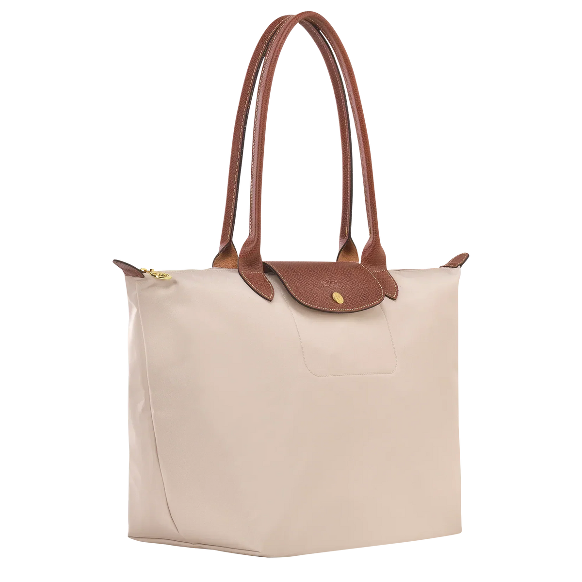 Large Longchamp Tote Bag | Beige
