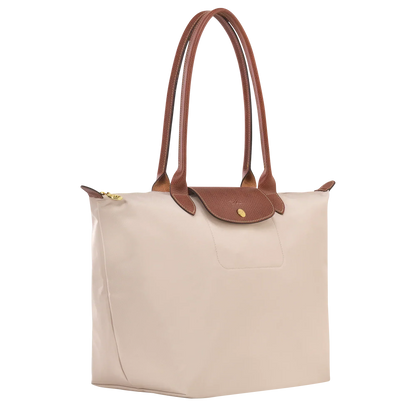 Large Longchamp Tote Bag | Beige