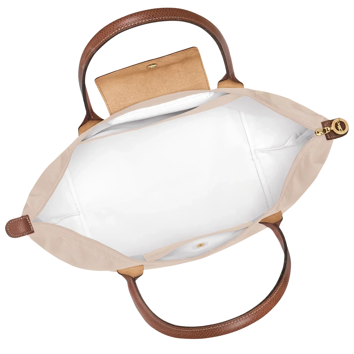 Large Longchamp Tote Bag | Beige
