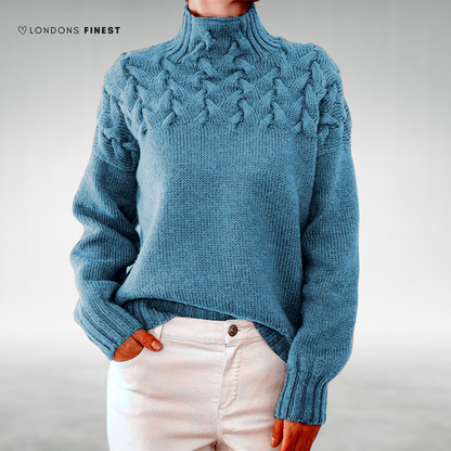 Elnora High Neck Knitted Jumper