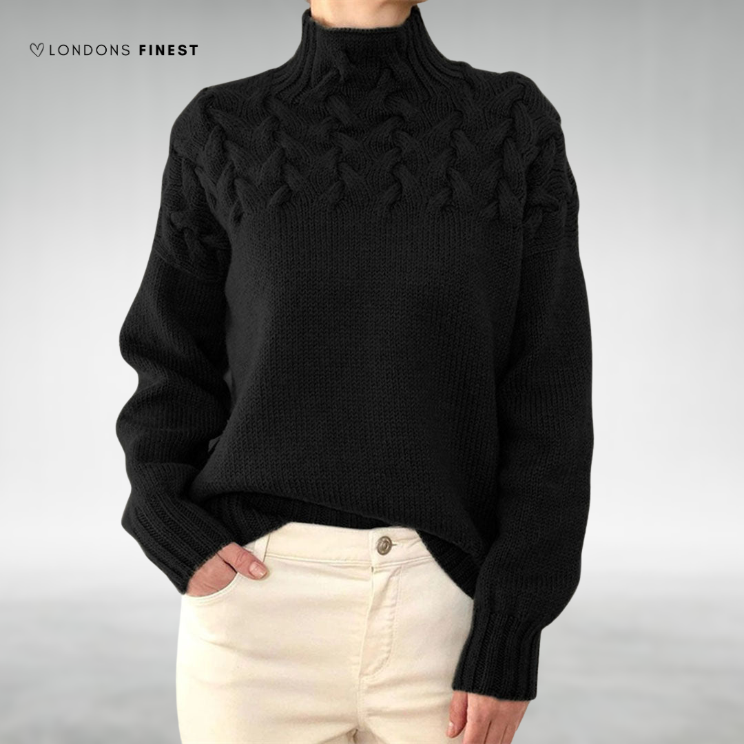 Elnora High Neck Knitted Jumper