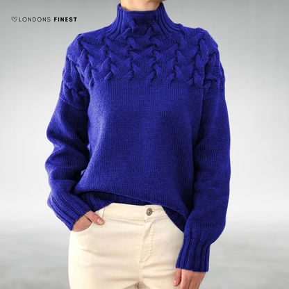 Elnora High Neck Knitted Jumper
