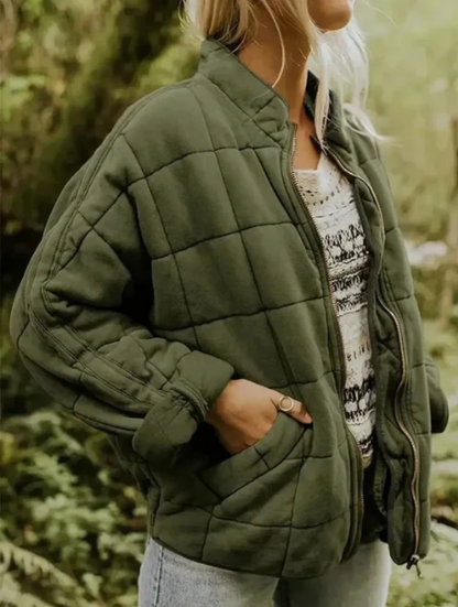 OVERSIZED QUILTED JACKET