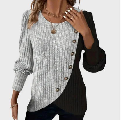 KNIT BUTTON-UP CARDIGAN