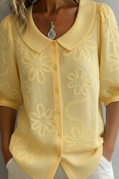 Elegant Floral Blouse