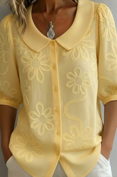 Elegant Floral Blouse