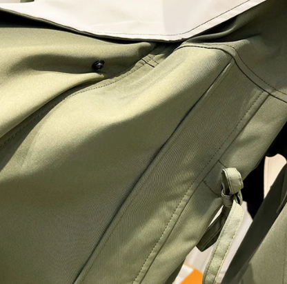 ELEGANT, WATERPROOF, AND WINDPROOF JACKET