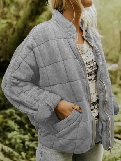 OVERSIZED QUILTED JACKET