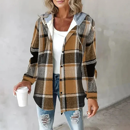 PLAID JACKET