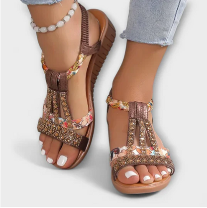 SHINY SUMMER SANDALS