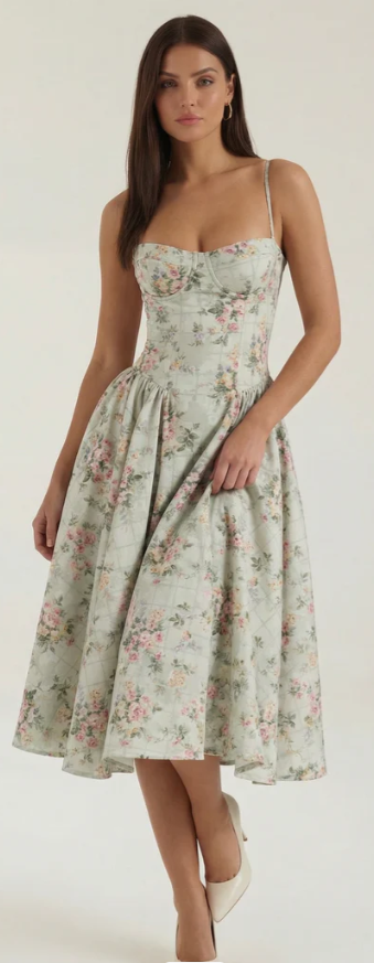 Floral Midi Dress