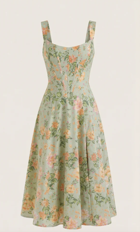 Refined Midi Dress