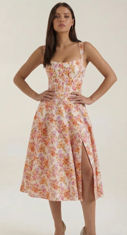 Refined Midi Dress