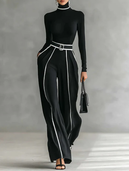 Adriana™ | Premium Jumpsuit with Defined Silhouette and High-Quality Finishes