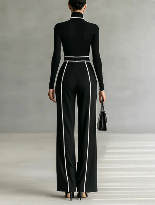 Adriana™ | Premium Jumpsuit with Defined Silhouette and High-Quality Finishes