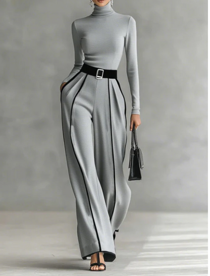 Adriana™ | Premium Jumpsuit with Defined Silhouette and High-Quality Finishes