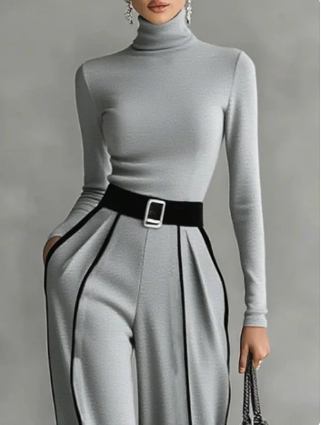Adriana™ | Premium Jumpsuit with Defined Silhouette and High-Quality Finishes