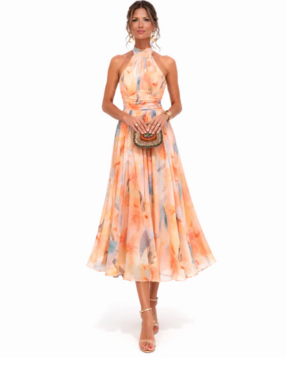 Catalina™ | Elegant Halter Dress