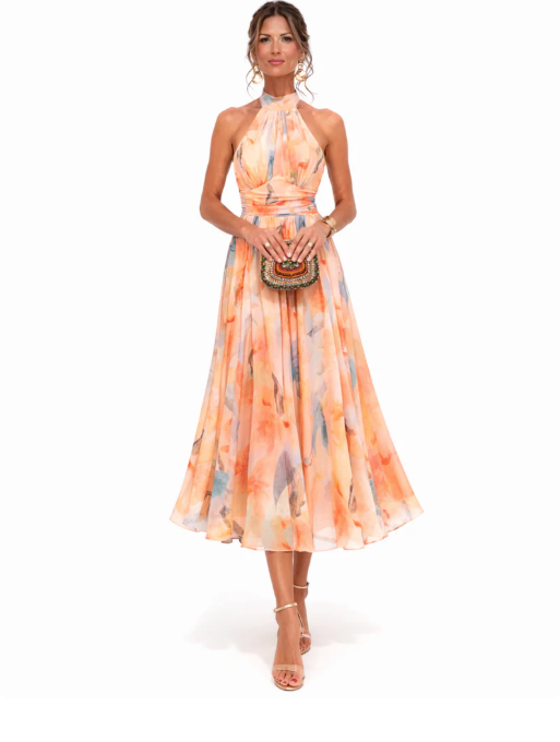 Catalina™ | Elegant Halter Dress